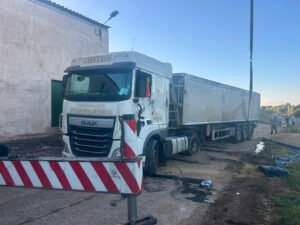 Camión de transporte